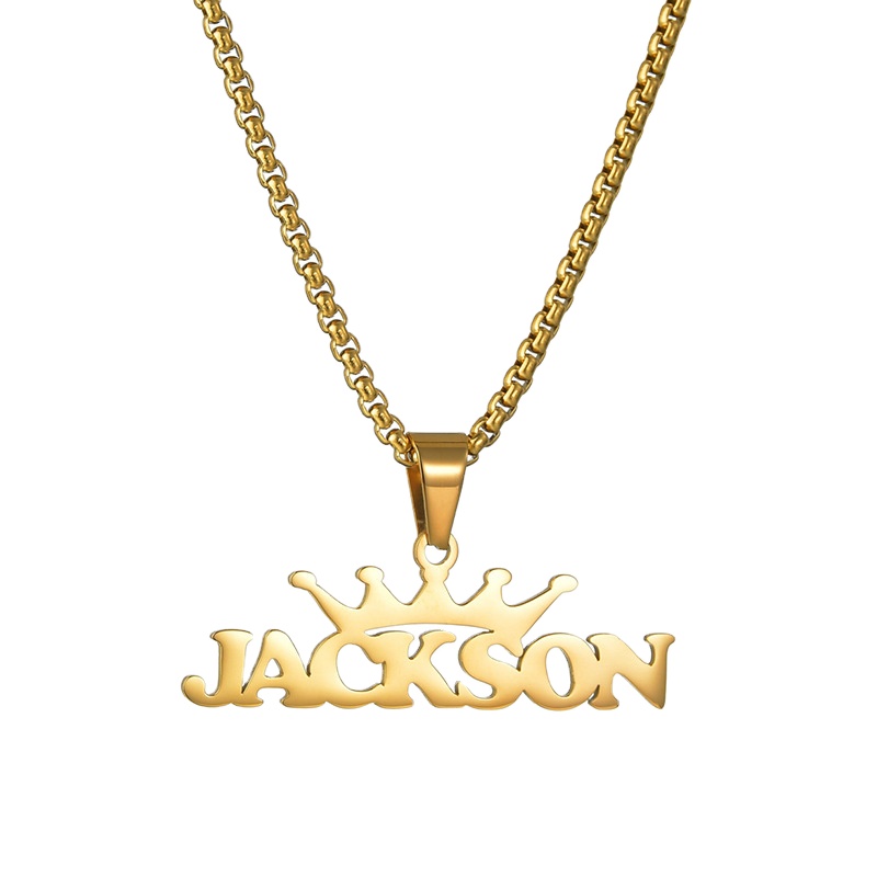 Personalized Stainless Steel Jewelry Set